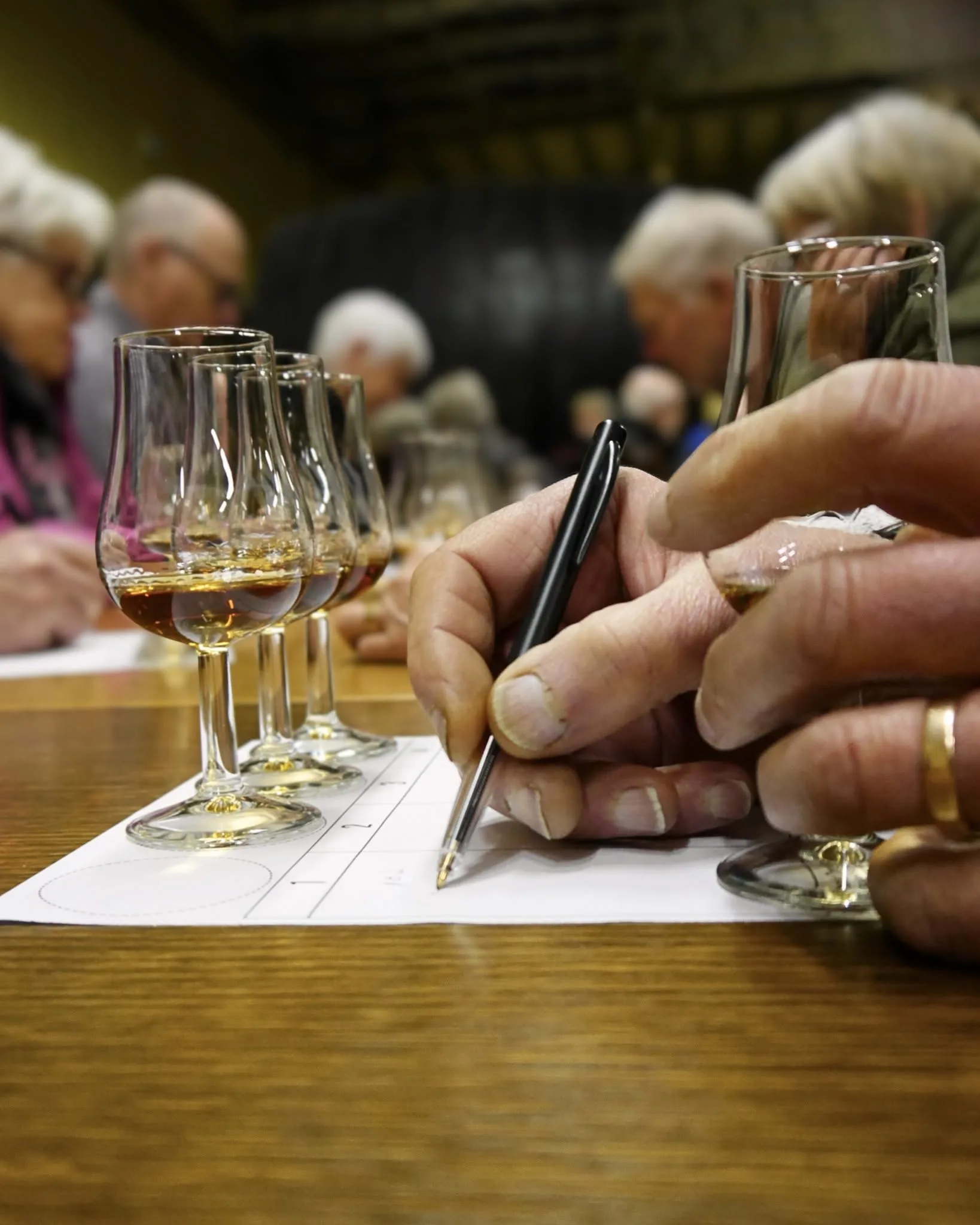 Provning 4 glas