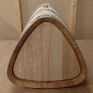 Trekantig Trätunna 30L